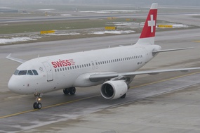 Flugzeugtaufe SWISS Airbus A320 "Bulle"